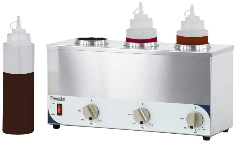 Scopri lo Scalda Salse 3 Contenitori — Tirolix