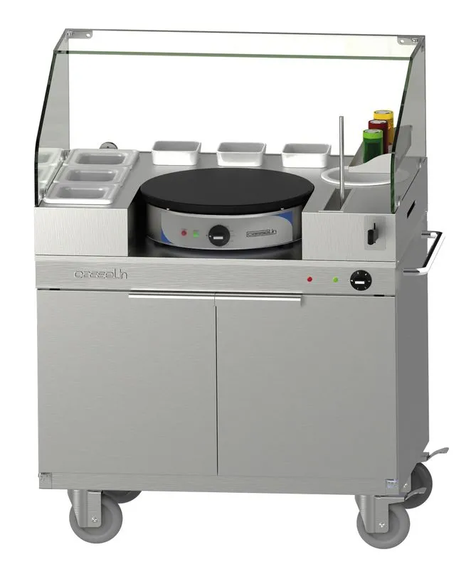 Scopri il carrello per crepes Casselin — Tirolix