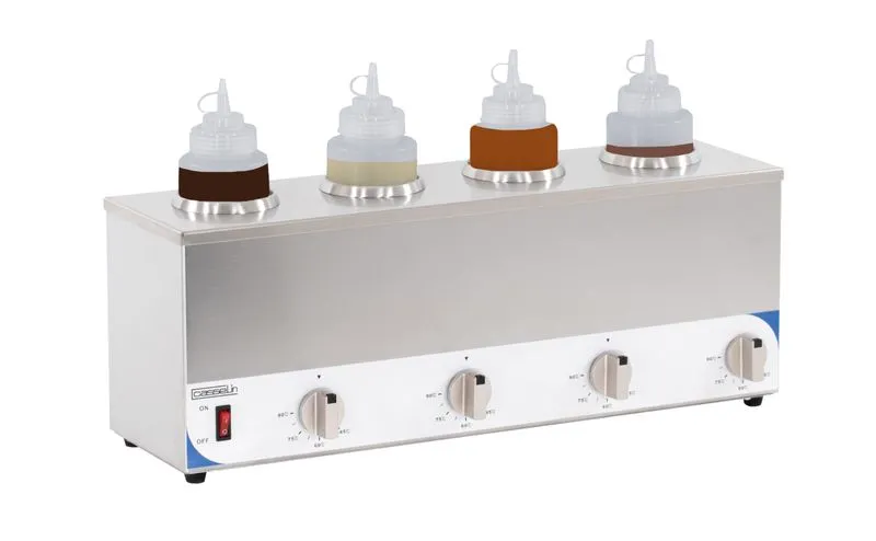 Scopri lo scalda salse 4 contenitori — Tirolix