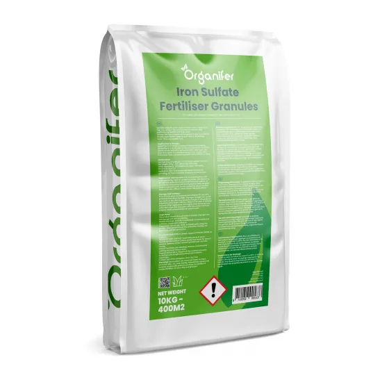 Organifer - Eisensulfatdünger - Moosentferner - 10kg für 400m2