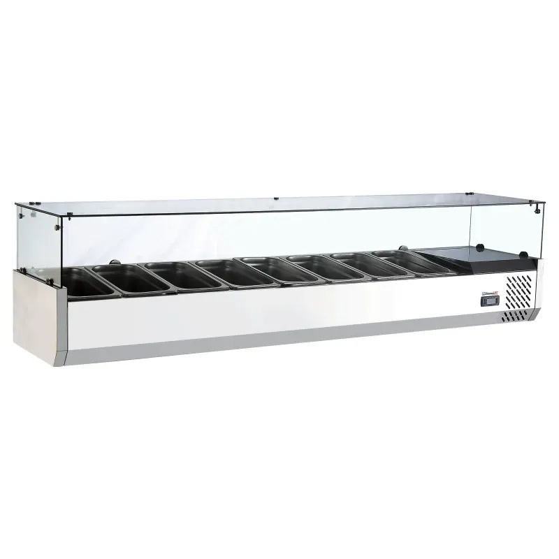 Banco saladette 8 GN 1/3 Casselin pro