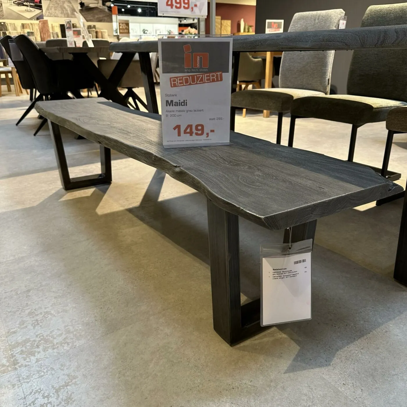 MCA Maidi* Sitzbank - Abverkauf Stockach