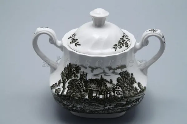 Zuckerdose groß - Royal Essex Shakespeares Country Grün