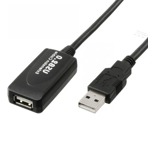 10m USB Verlängerung von A zu A mit USB Verstärker