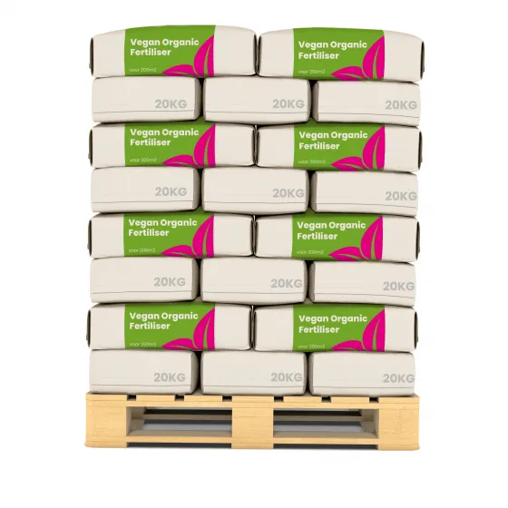 Organifer - Veganer pflanzlicher Dünger (40x = 800 kg – für 8.000m2)