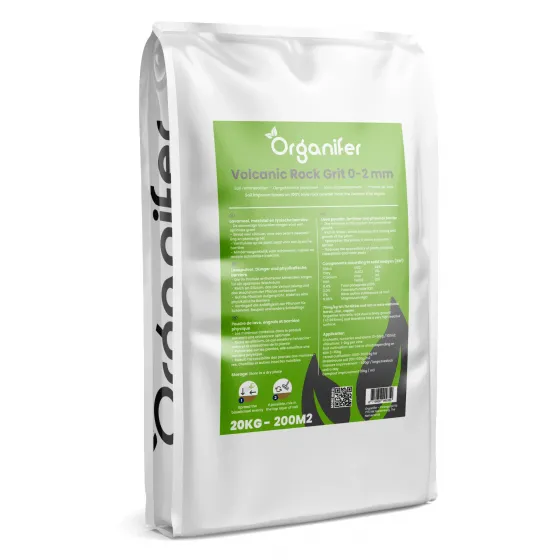 Organifer - Lavagrus aus Eifeler Urgestein (20 kg für 200 m2)