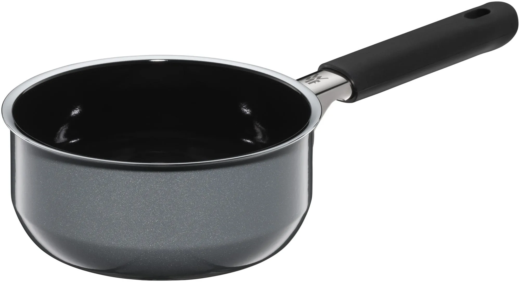 WMF Fusiontec Mineral Stielkasserolle, 16cm, Platinum