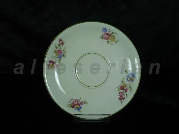 Untertasse für Tee D 14,8 cm - Rosenthal Else Blumendekor 2593