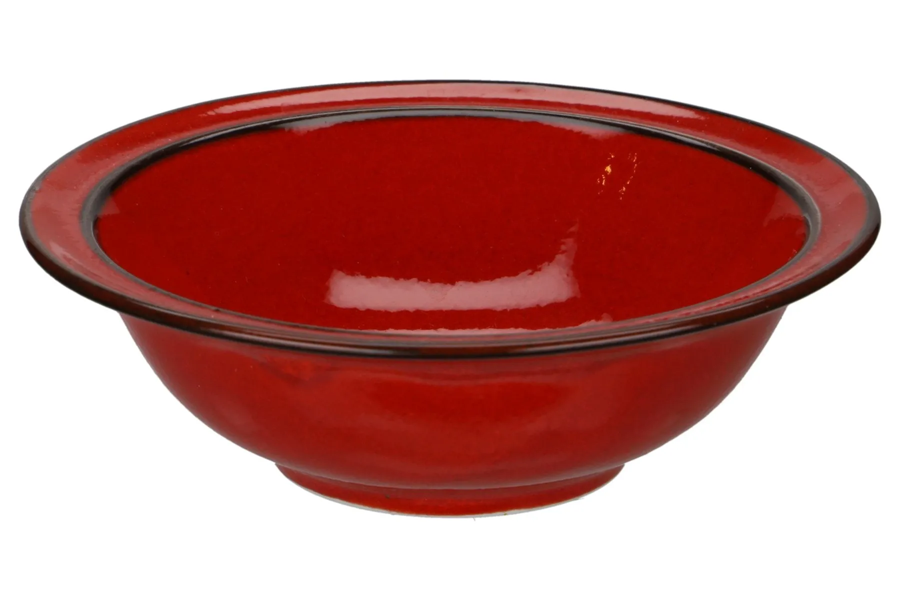 Dessertschale mit Fahne - Thomas Scandic rot