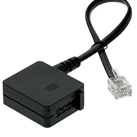 TAE Adapter RJ11 Stecker auf TAE Buchse -F-