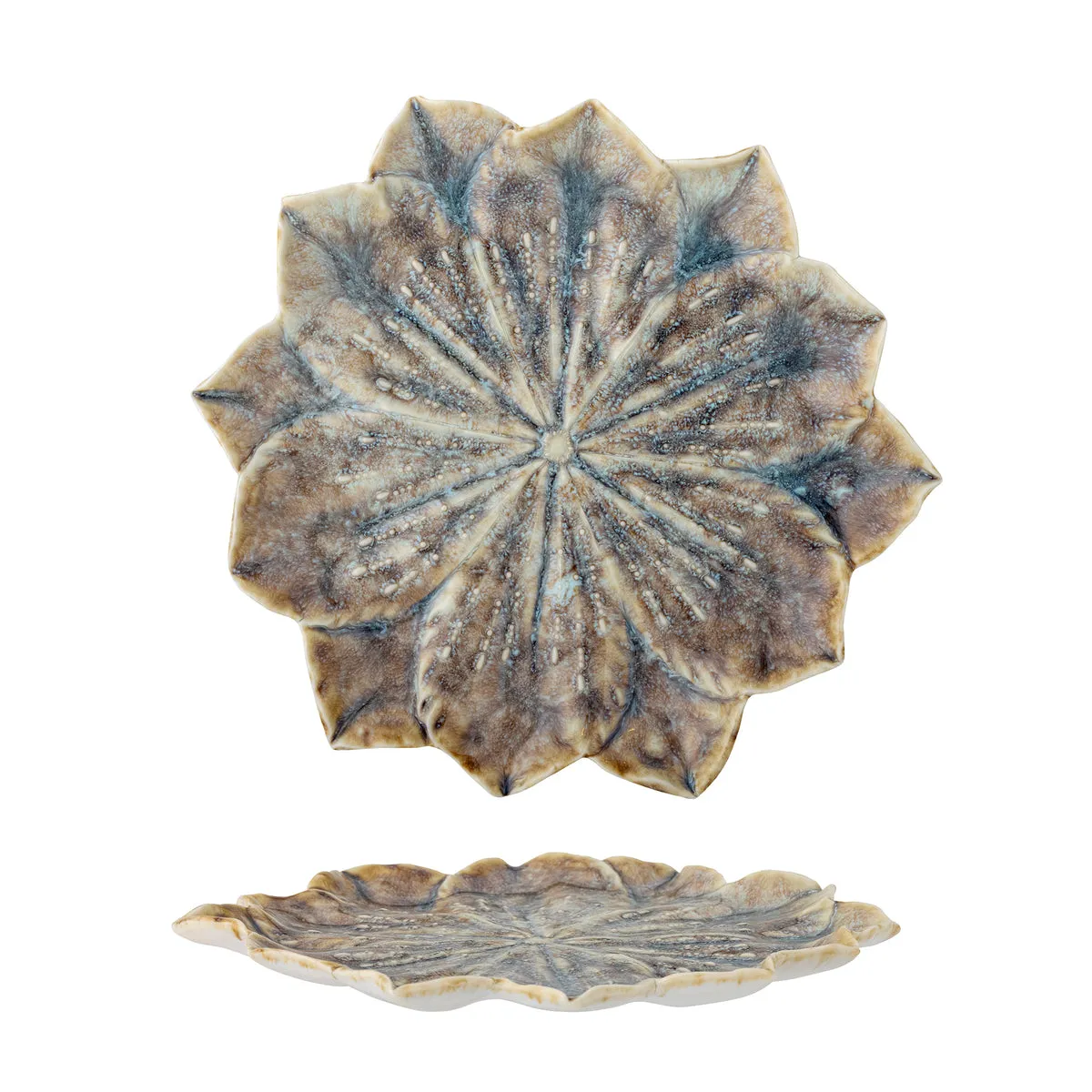 Manitha Schale, Braun, Steingut