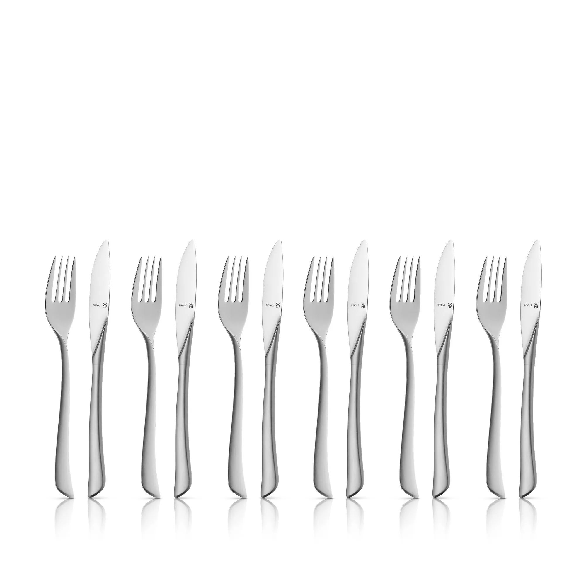 Virginia Dessertbesteck-Set, 12-teilig, Cromargan protect®