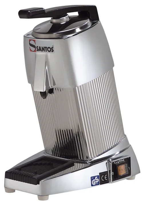 Santos Saftpresse mit Hebel - verchromt