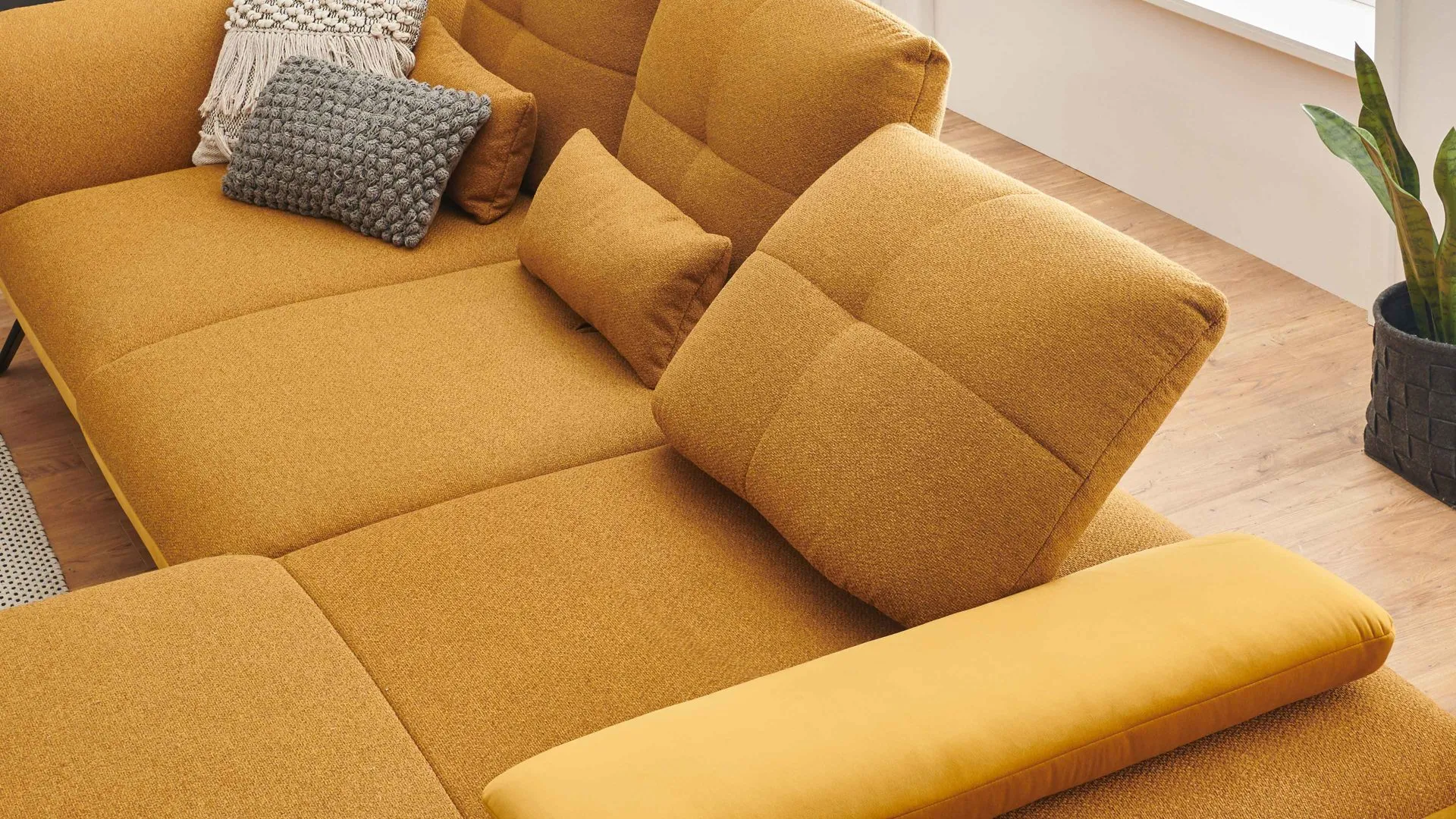 KAWOO Polsterprogramm Dover XC - Rückenneigung, für Recamieren und Longchairs