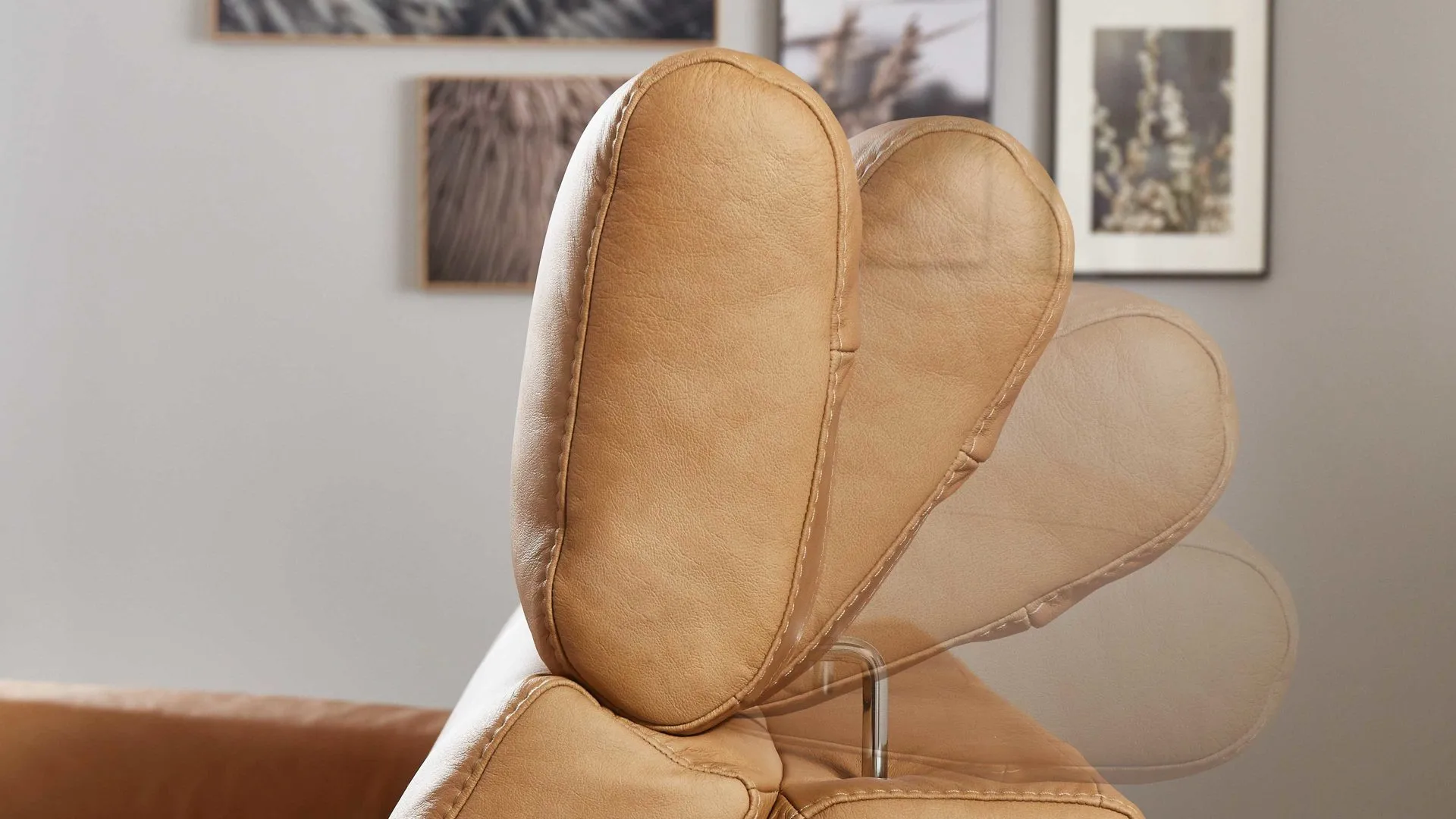 Polsterprogramm OrthoSedis 6.0 - Kopfteilverstellung, manuelle Funktion