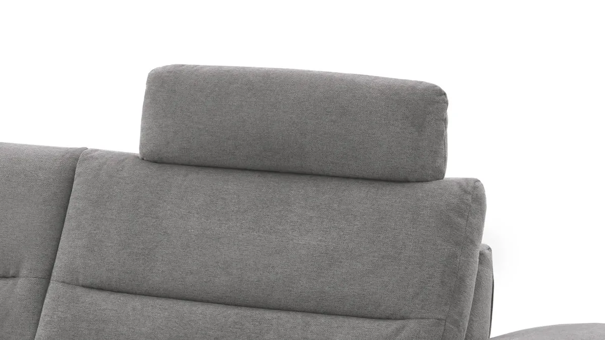 Modulmaster Serie MM-ZE1190 - Kopfstütze, graues Flachgewebe Cyber - ca. 70 x 21 cm