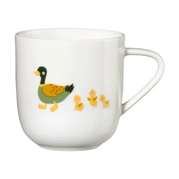 Asa Henkelbecher Coppa Kids Ente Emil Grün (250ml)