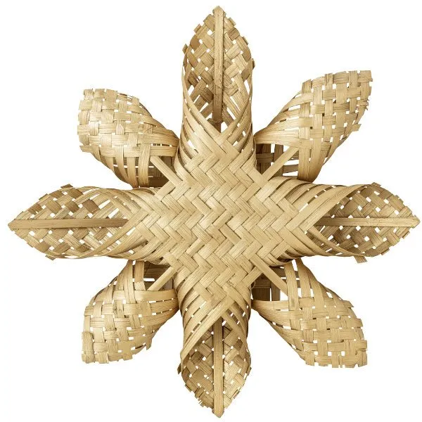 Bloomingville Deko-Stern Hani Bambus