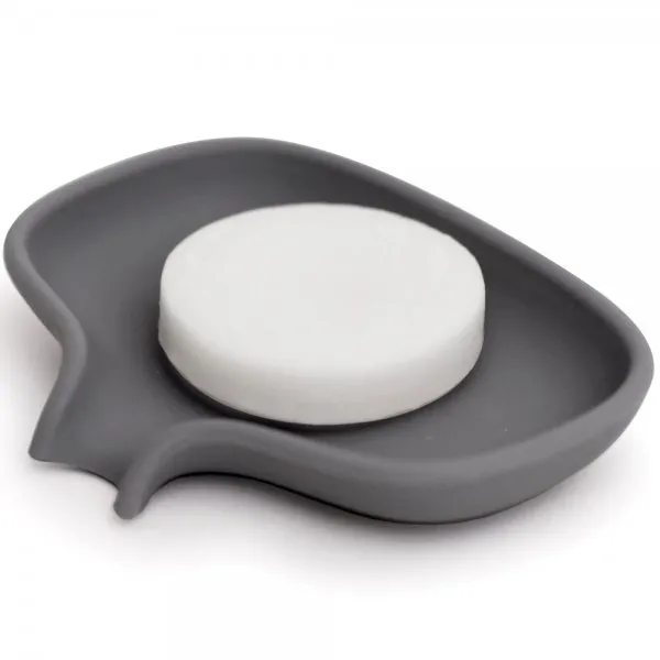 Bosign Seifenablage mit Ablauf Soap Saver Graphite Gray (Small)