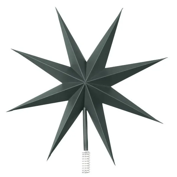Broste Copenhagen Weihnachtsbaumspitze Top Star Deep Forest (30cm)