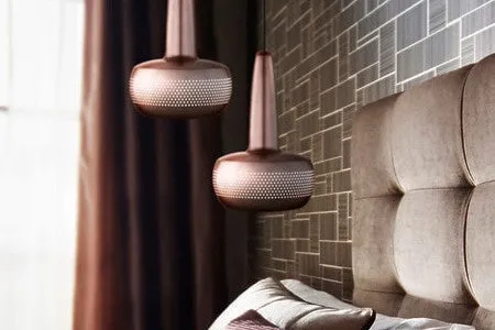 Clava Pendant, Ceiling Light, Brushed Copper