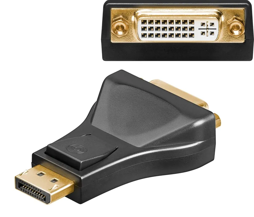 Adapter DisplayPort auf DVI Buchse DVI Adapter - DP to DVI