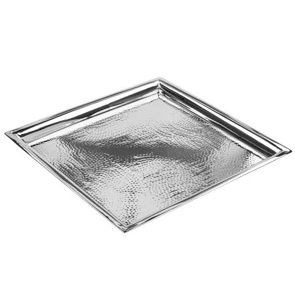 Fink Tablett Nagano Gehämmert (34x34cm)