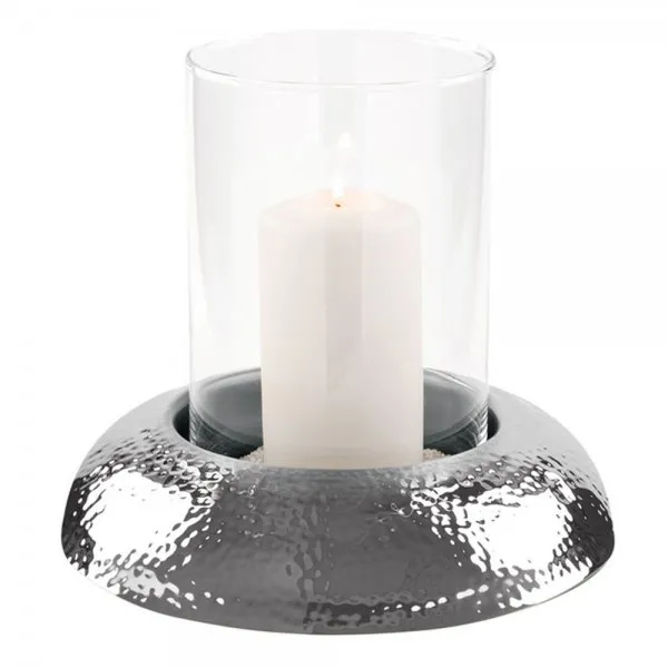 Fink Windlicht Aldo mit Glaseinsatz