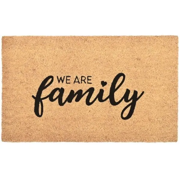 Gift Company Fußmatte aus Kokosfasern We are Family (75x45cm)