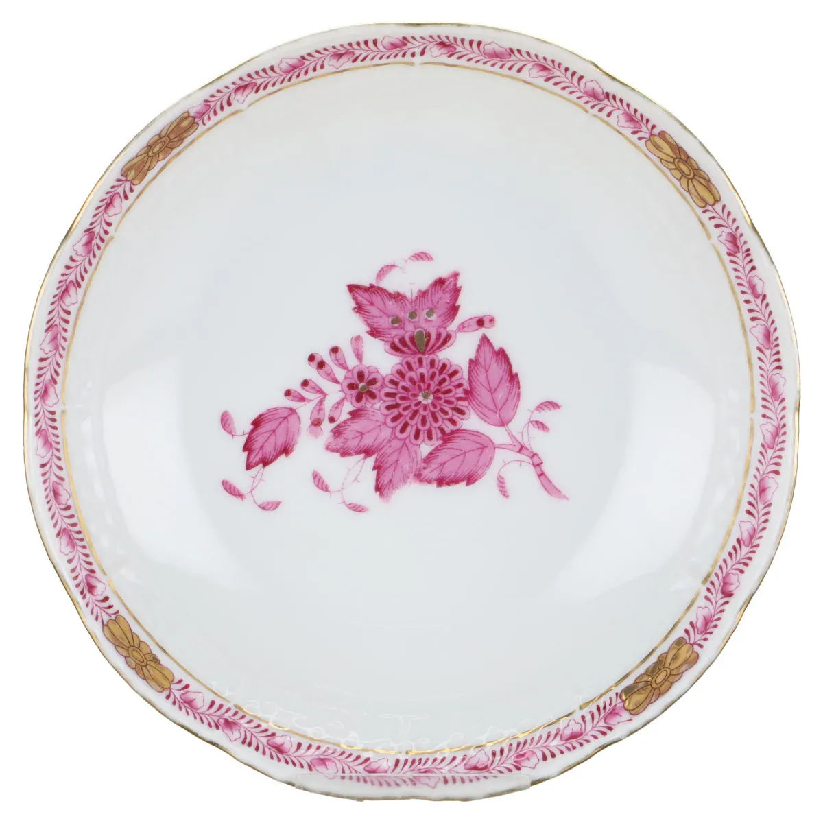 Untertasse für Tee (ohne Spiegel) - Modell 704 AP - Herend Ungarn Apponyi Purpur