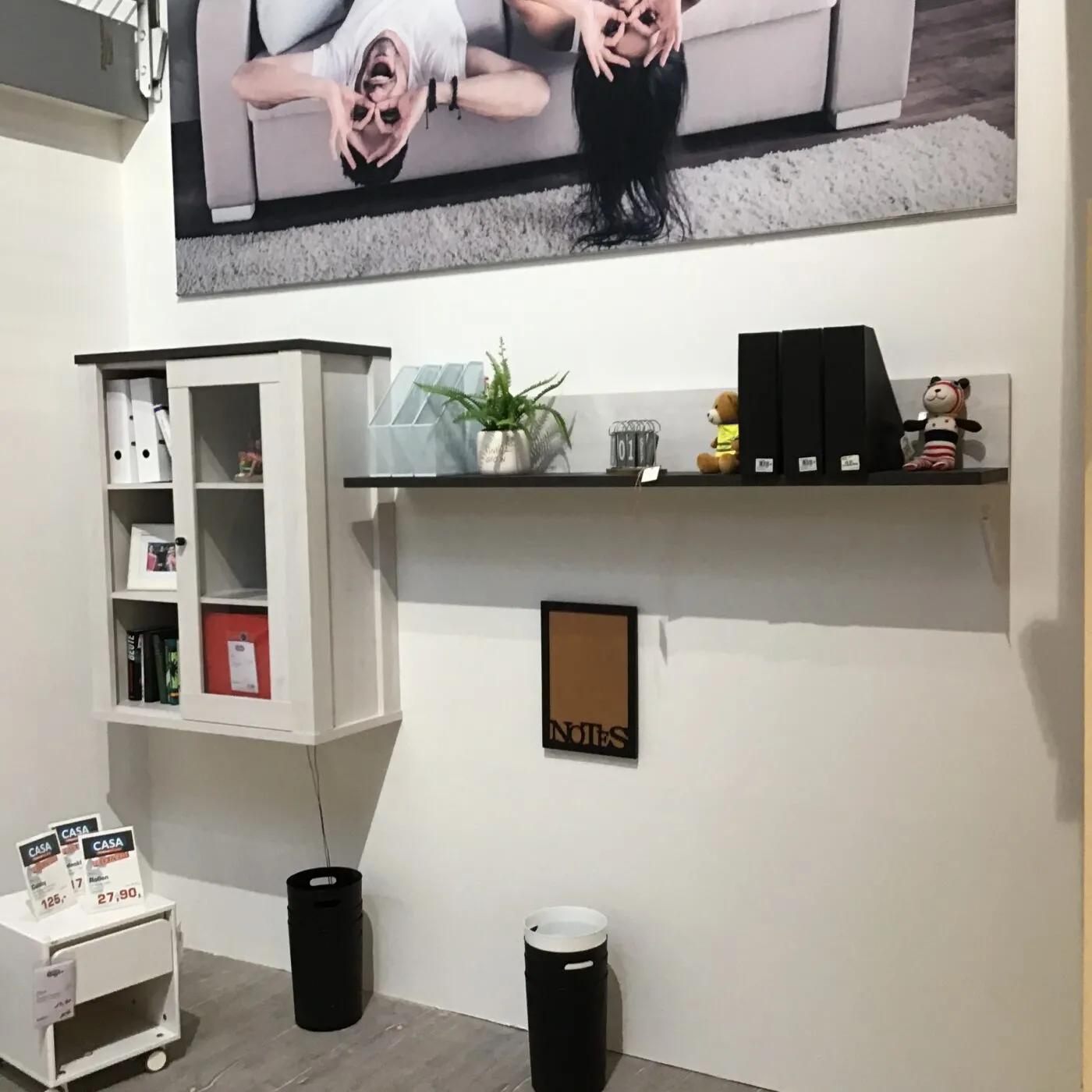Innostyle Ilka Vitrine und Wandboard - Abverkauf Lauchringen