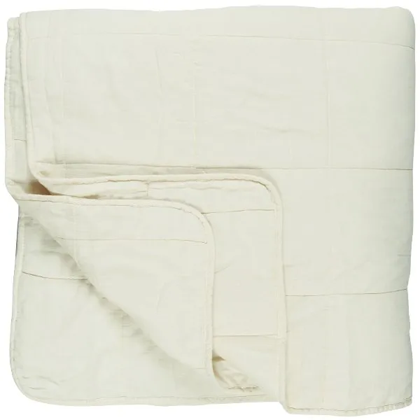 Ib Laursen Bettdecke Vintage doppelt Butter Cream (240x240cm)