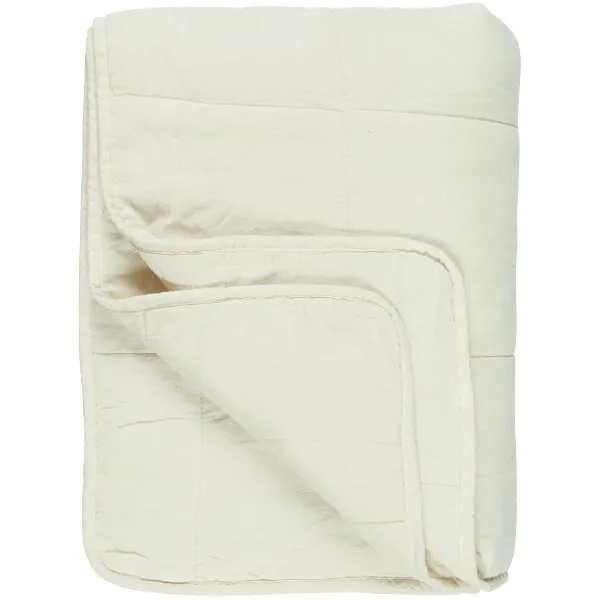 Ib Laursen Tagesdecke Quilt Vintage Butter Cream