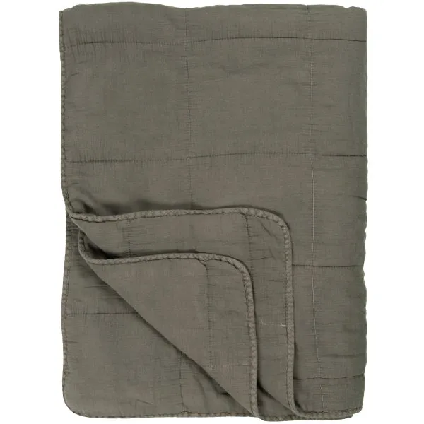 Ib Laursen Tagesdecke Quilt Vintage Soil