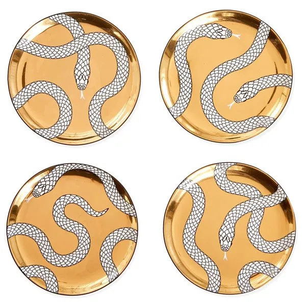 Jonathan Adler Glasuntersetzer Eden (4-teilig)