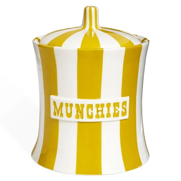 Jonathan Adler Vorratsdose Munchies Senfgelb