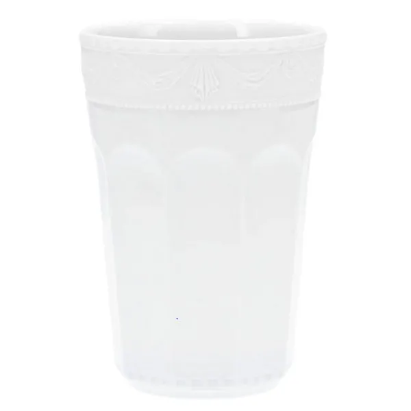 KPM Becher Latte Macchiato Größe 3 Kurland Blanc Nouveau