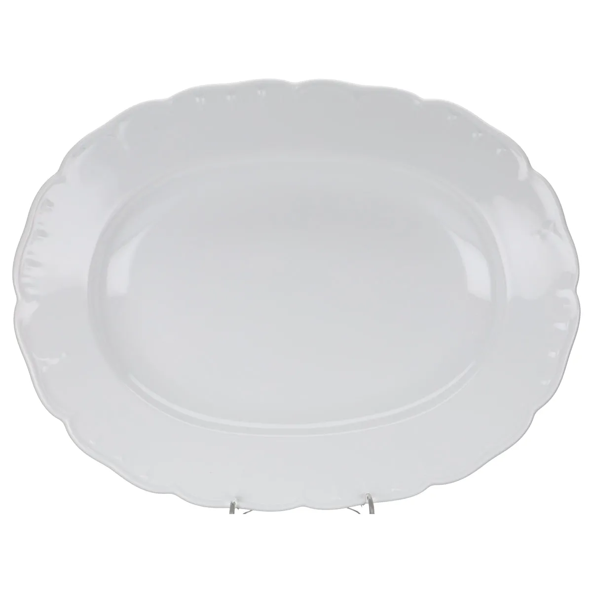 Fleischplatte mittelgroß - KPM Berlin Neuglatt I. Wahl Weiß