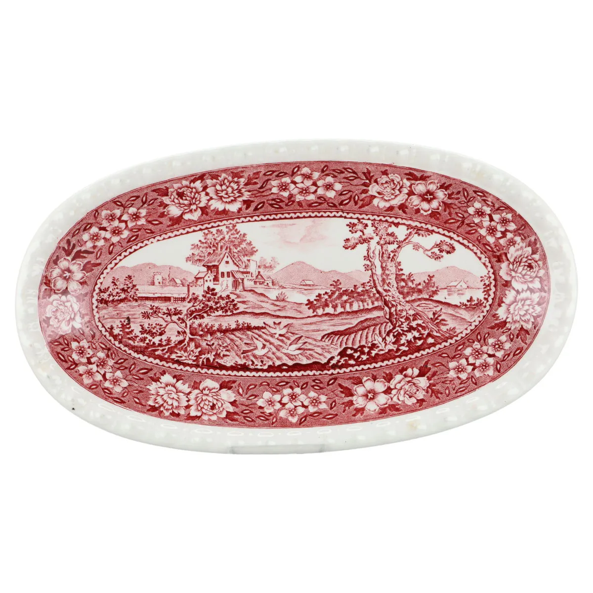 Beilagenplatte klein - Villeroy & Boch Rusticana rot