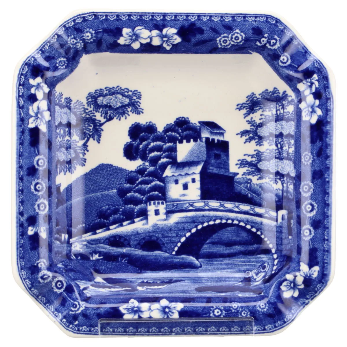 Aschenbecher - Spode Copeland Blue Tower