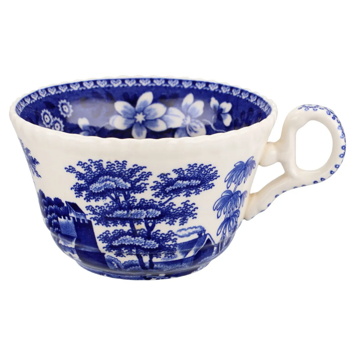 Kaffeetasse - Spode Copeland Blue Tower