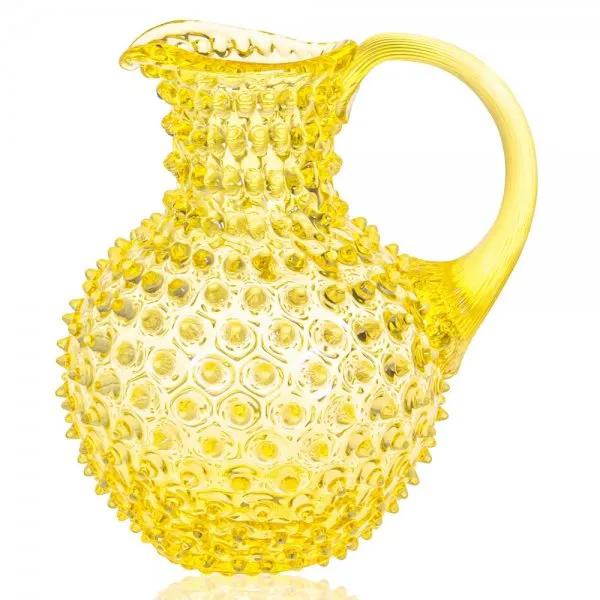 Klimchi Studio Karaffe Hobnail Jug Citrine (2000ml)