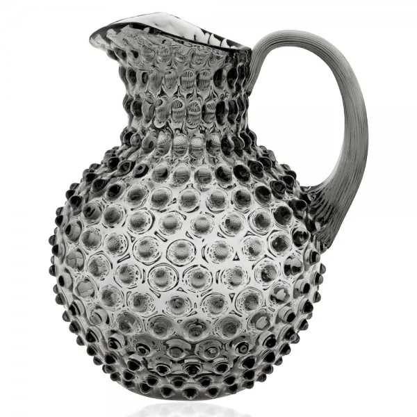 Klimchi Studio Karaffe Hobnail Jug Grey Smoke (2000ml)