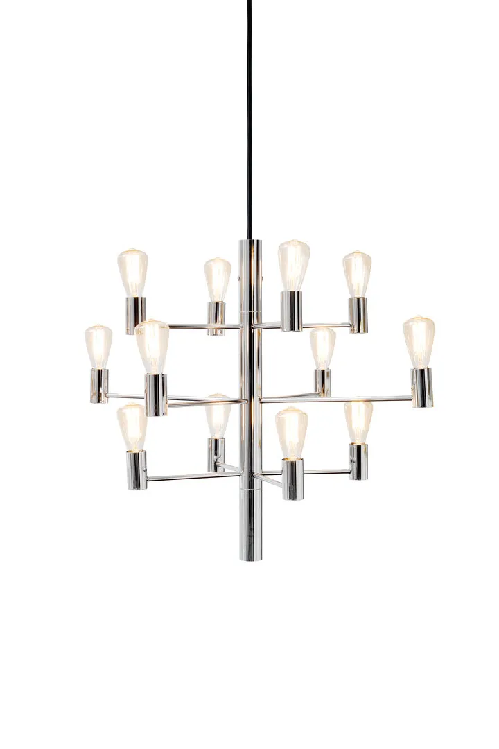 HERSTAL Manola Hängeleuchte, chrome