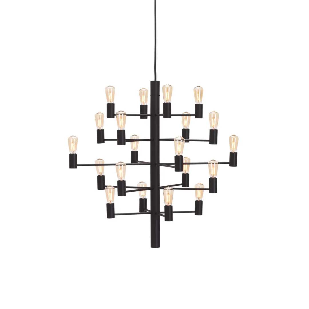 HERSTAL Manola Hängeleuchte, schwarz