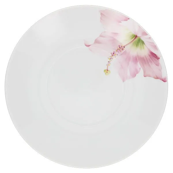 Meissen Gourmetteller Tief Cosmopolitan Giant Bloom Hibiskus (26cm)