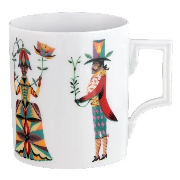 Meissen Henkelbecher Berlin Olaf Hajek Flower Ballet