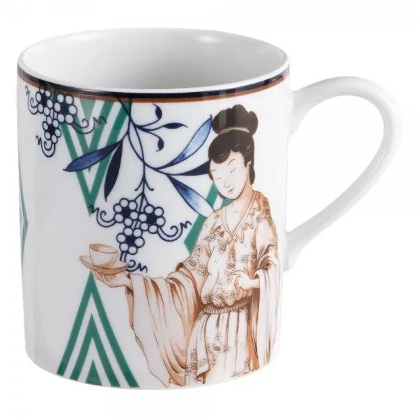 Meissen Henkelbecher Noble Chinese