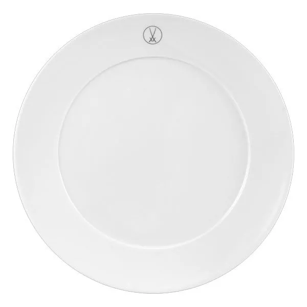 Meissen Platzteller Swords Elegant Grey Schwertermedaillon (33cm)