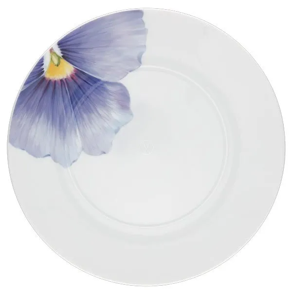 Meissen Speiseteller Cosmopolitan Giant Bloom Stiefmütterchen (24cm)